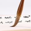 Elegant Quiet Wolf Hair Brush for Beginners: Chinese Painting & Calligraphy Practice, Large Character, Professional Grade Stationery.
