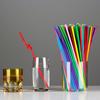 100Pcs Flexible Drinking Straws Kids Party Item Wedding Birthday Party