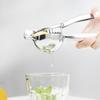 Stainless Steel Manual Juicer Citrus Heavy Duty Lemon Squeezer Handheld Metal Fruit Juicer Lime Press for Lemon, Lime, and Citru
