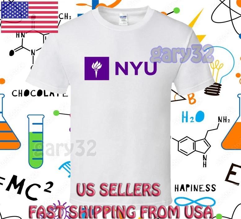 NEW SHIRT NEW YORK UNIVERSITY RACING LOGO T shirt FUNNY USA SIZE S-5XL 4XL