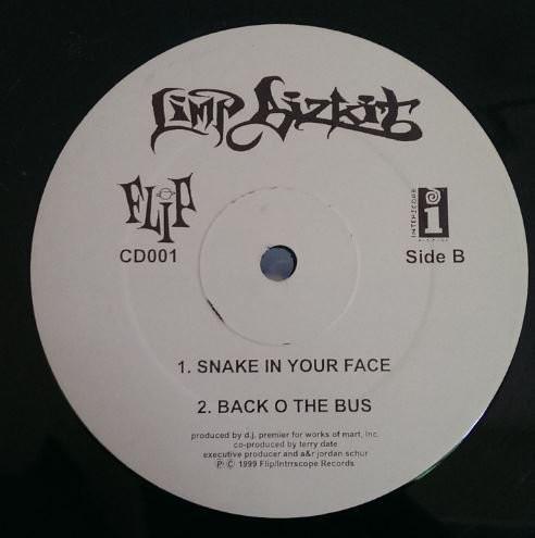

12-дюймовая пластинка LIMP BIZKIT - My Generation (Сэмплер альбома) CD001 Flip Records, I 1999 Европа Рок Б/У