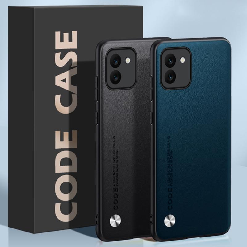 Luxury PU Leather Case For Samsung Galaxy A03 Back Cover Matte Silicone Full Protection Phone Case For Samsung A03 4G Coque