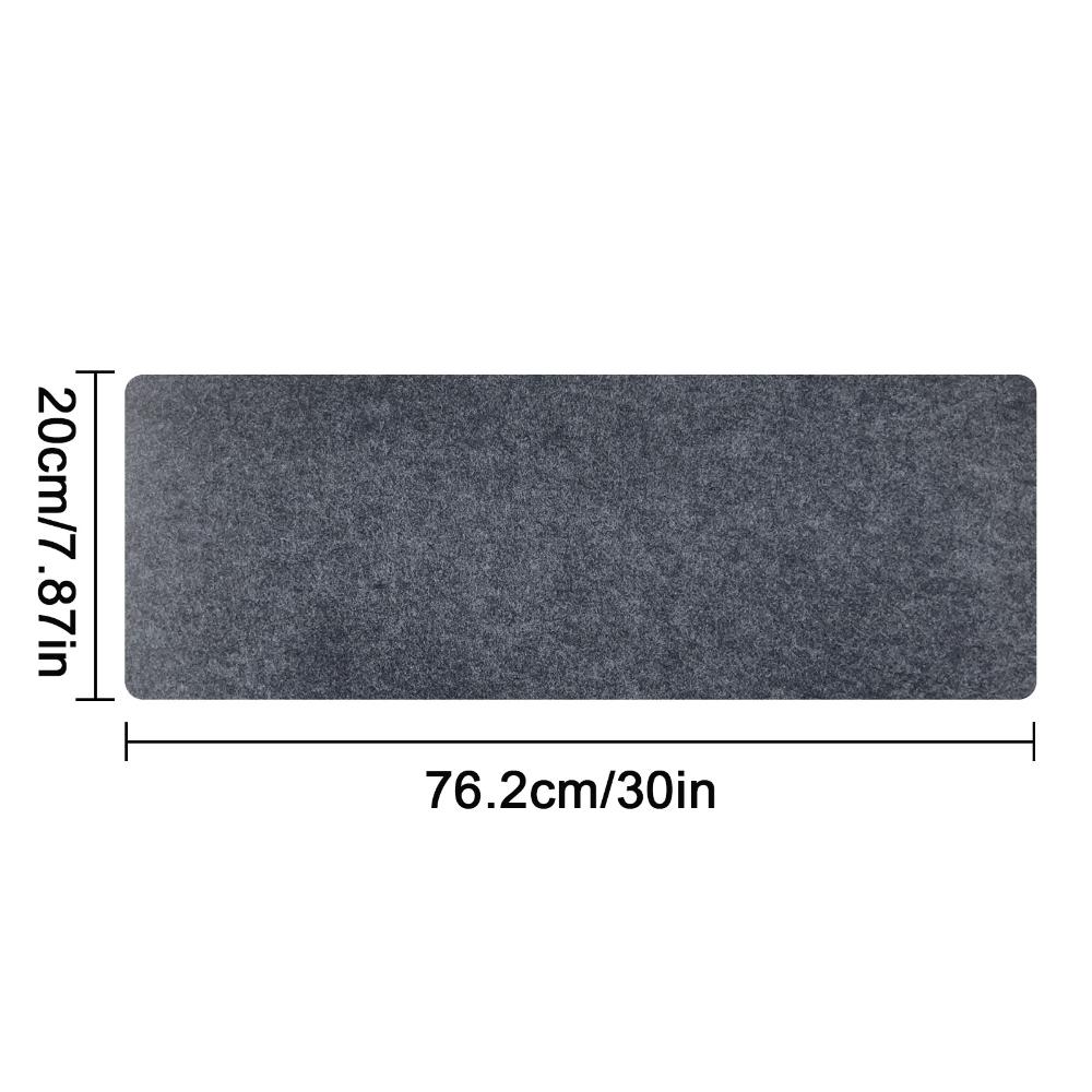 6/12Pcs Soft Stair Tread Carpets Mats Self-Adhesive Non-Slip Water Absorption Stair Carpet Mats Safety Mute Floor Protector Rugs