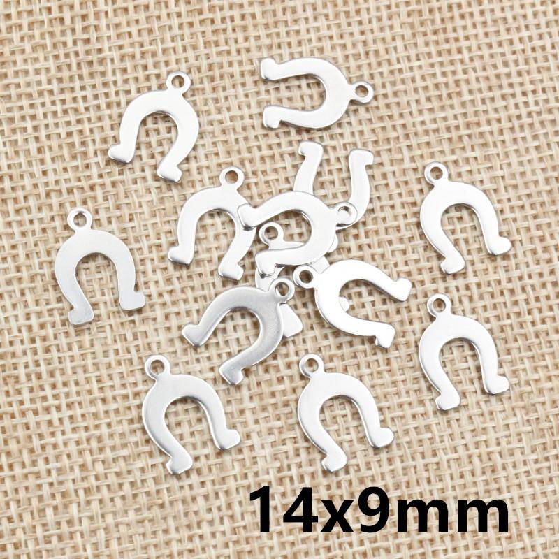 50pcs/lot No Fade Charms 316 Stainless Steel Hollow lovely heart Charms handmade Craft pendant Jewelry making,DIY for necklace
