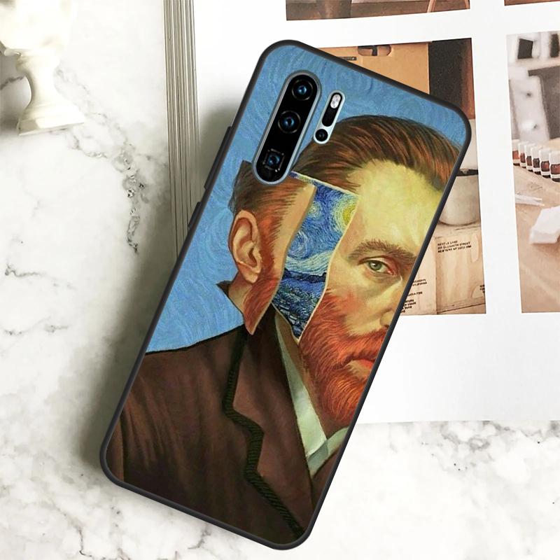 Van Gogh Starry Night Case For Huawei Nova 10 SE 9 5T 11i 8i 3i 11 Pro Y91 Y90 Y70 Y61 Y60 P30 P20 P40 Lite Cover