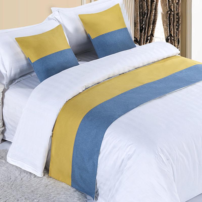 Modern Bed Runner Bedding Scarf Towel Protection Throw Bedding For Bedroom Hotel Wedding Room Decor Bed Runner