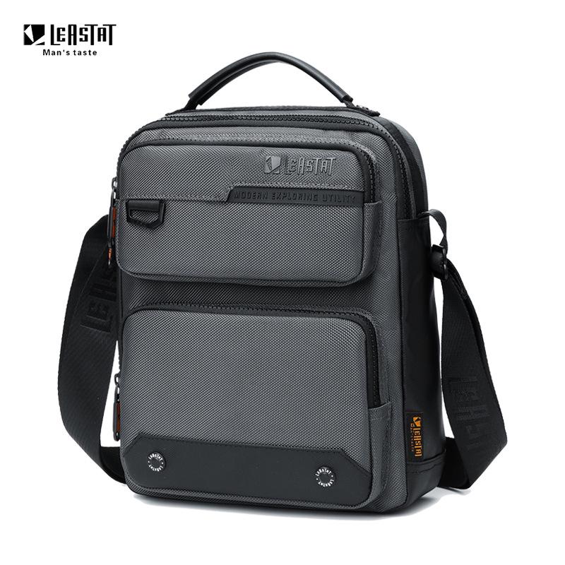 LEASTAT Мужская однолямочная модная повседневная многофункциональная сумка через плечо из оксфордской ткани
