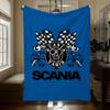 Scania Vabis Blanket Blanket Home Decor Office Rest Blanket Bedroom Nap Blanket
