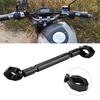 Durable Aluminum Alloy Handlebar Brace No Rusting Adjustable Handlebar Cross Bar Anti-Vibration Crossbar Set Motorcycle