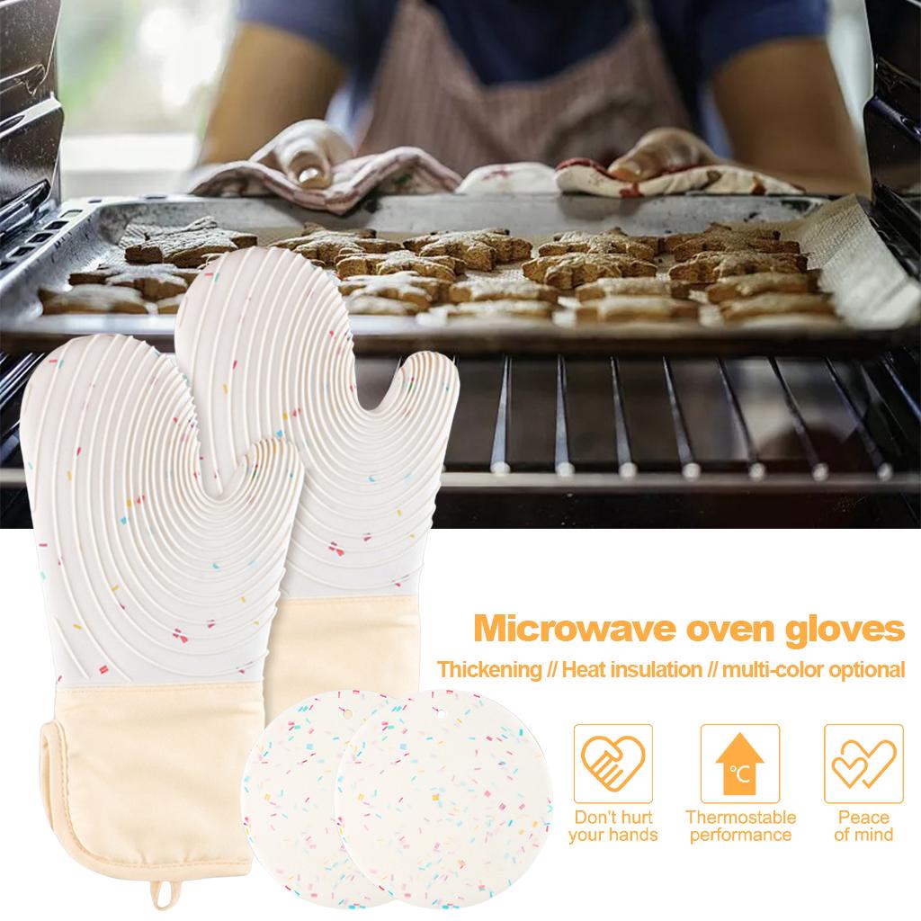 Oven Water Waterproof Heat Insulation Gloves