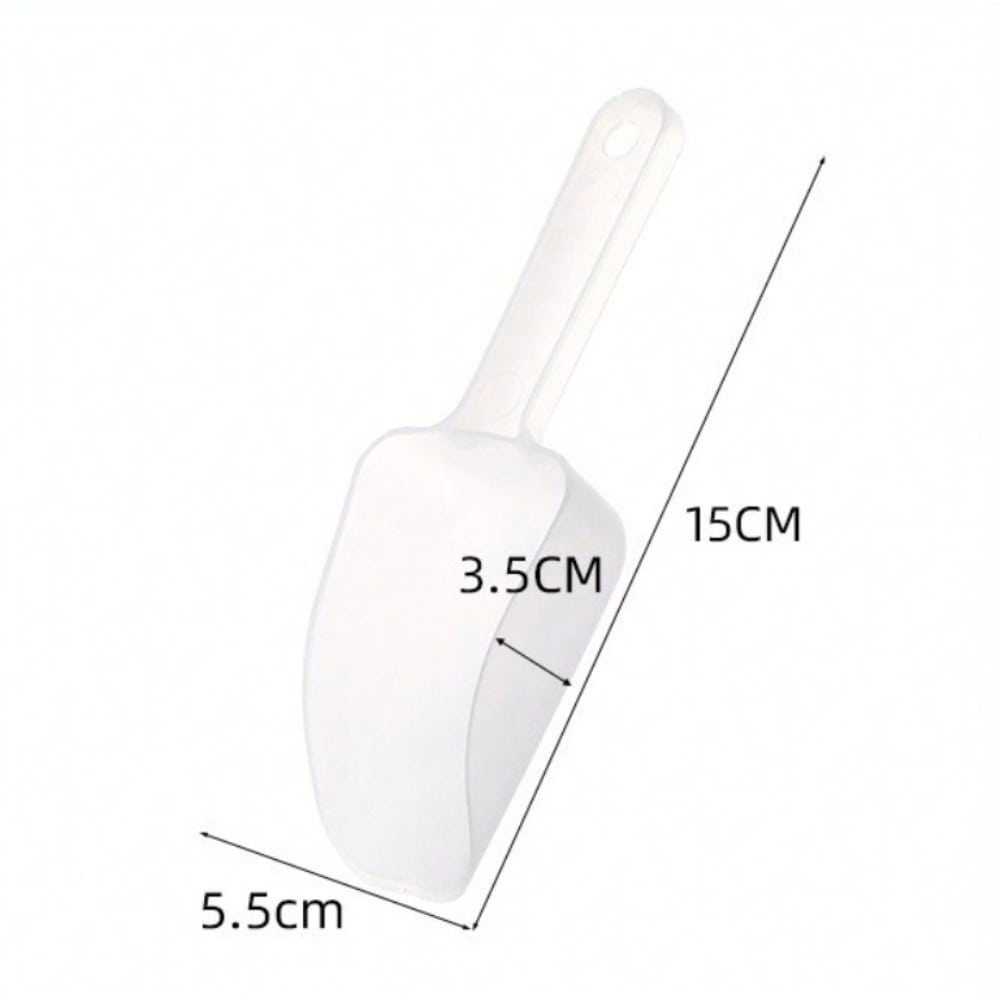 Mini Multi-Functional Ice Scoop, Flour Scoop And Measuring Scoop Set - Made Of Durable PP Plastic