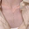 Elegant Gold Beaded Necklace for Women - 2024 Clavicle Chain, Luxury Neck Accessory