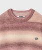FALLETT Gradient Stripe Knit Pink