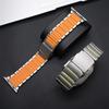 Titanium Straps for Apple Watch Band Ultra 3/2 49mm Men Rubber Bracelet for IWatch Series 11 10 9 8 7 6 5 4 SE3 44mm 45mm 46mm