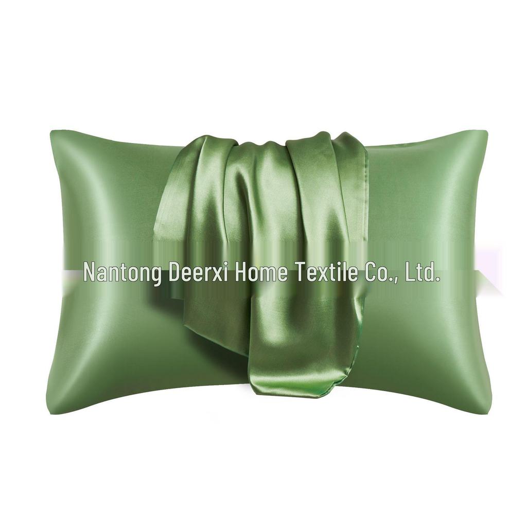 Silk Satin Envelope Pillowcase Pair for Cross-Border Trade