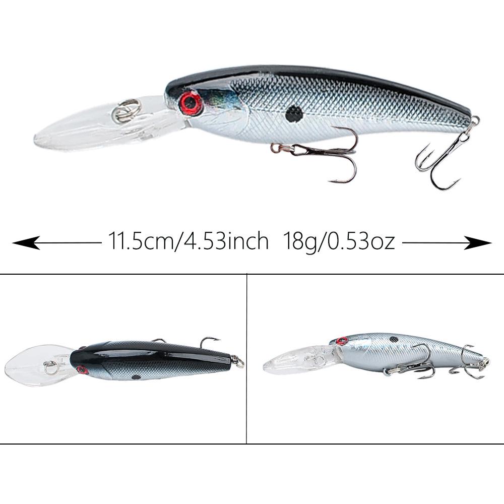 Воблер-минноу: 9см/8.1г Жесткая приманка