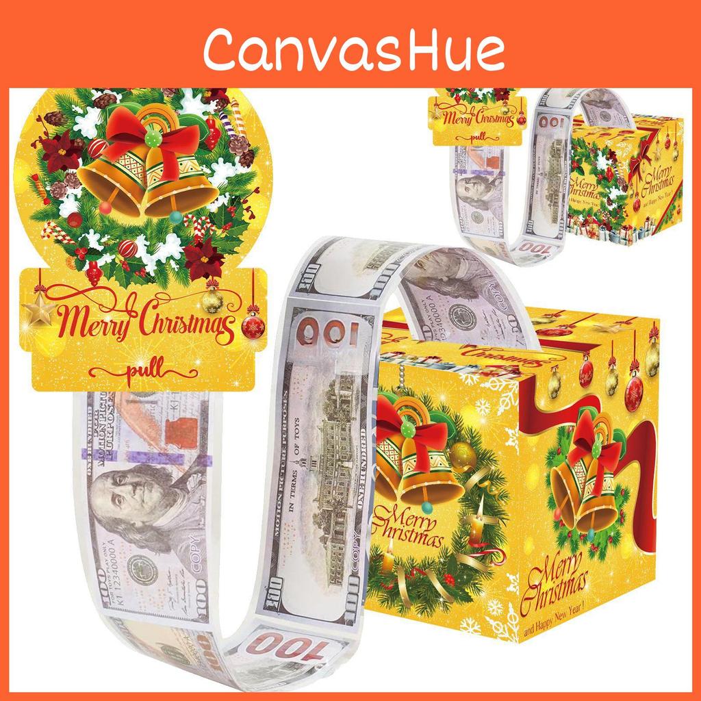 Yellow Christmas Bell Decorative Gift Box With Paper Material For Festive Surprises