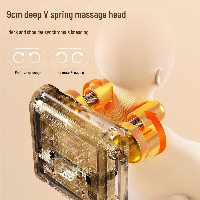 AUX Full-Body Kneading Massage Seat Cushion