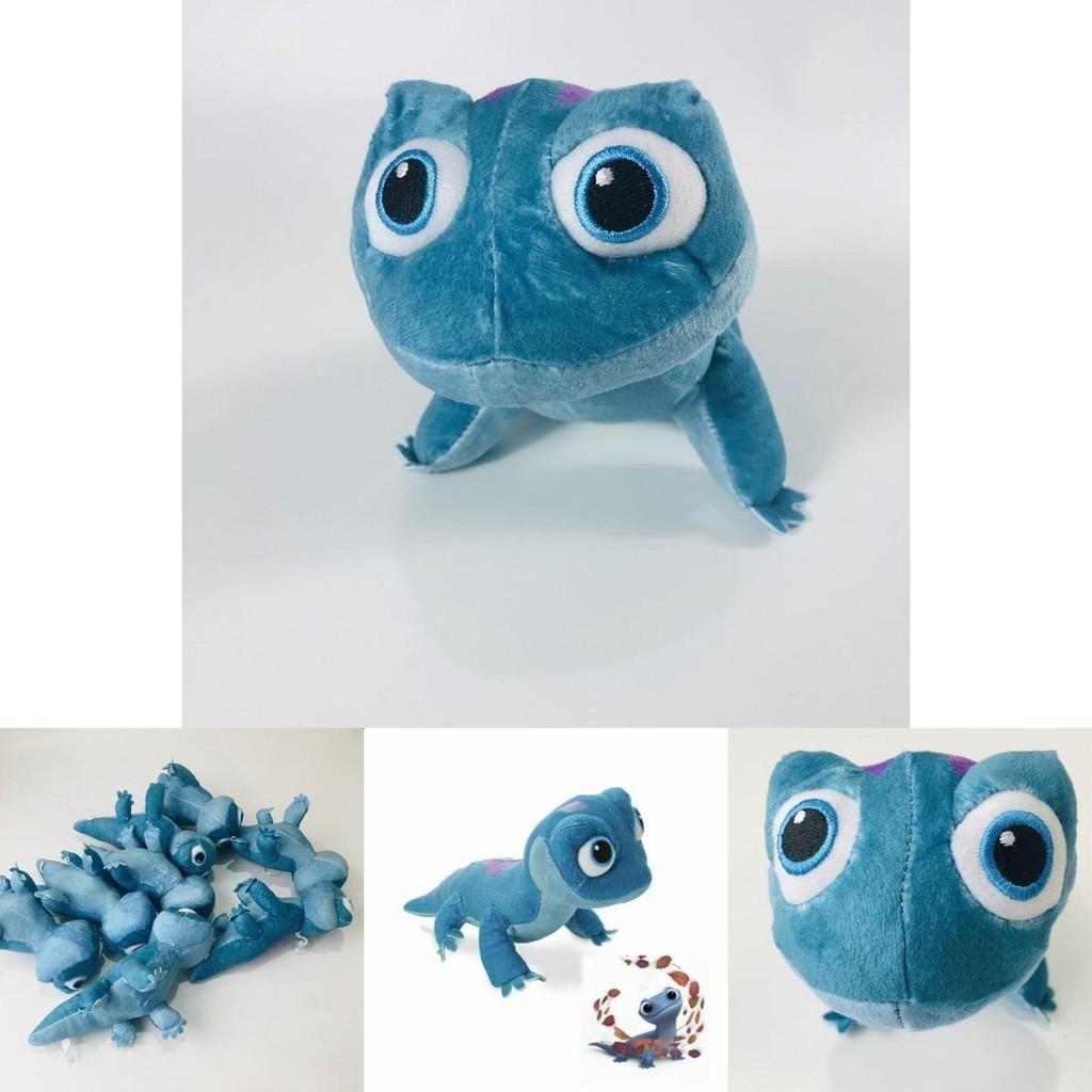 2 Fire Spirit Salamander Plush Doll Toy Soft Blue Lizard For Kids**