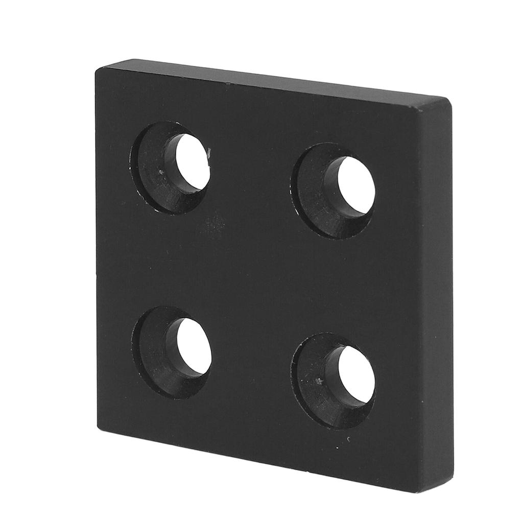 5Pcs Aluminum   End   Alloy Metal Cover Plate Linear Moving Parts 4040 Double