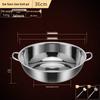 Stainless Steel Induction Yuan-yang Hot Pot