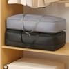 Large Capacity Vacuum Compression Storage Bag for Quilt Blankets and Clothing with Sturdy Handle Ideal for Home Organization Moving Packing and Travel