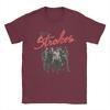 Unisex TShirt The Strokes Band Vintage Cotton Tees Short Sleeve  T Shirts Crew Neck Tops Party