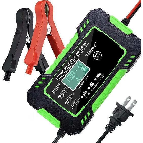 12V6A Car Motorcycle Battery Repair Charger All Intelligent Universal Type Lead Acid Storage Charger