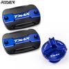 For Yamaha T-max TMAX 530 500 560 TMax530 SX DX TECH Max TMAX560 Motorcycle Front Brake Fluid Cap Fuel Tank Cap Protection