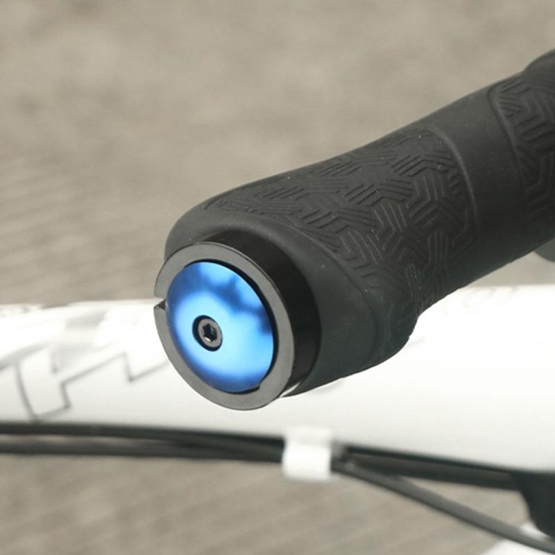 Road Bike Handlebar End Cap Bicycles Handlebar Plug Bike Expanding Locking Bar End Cap Bicycles Cycling Handlebar Plug