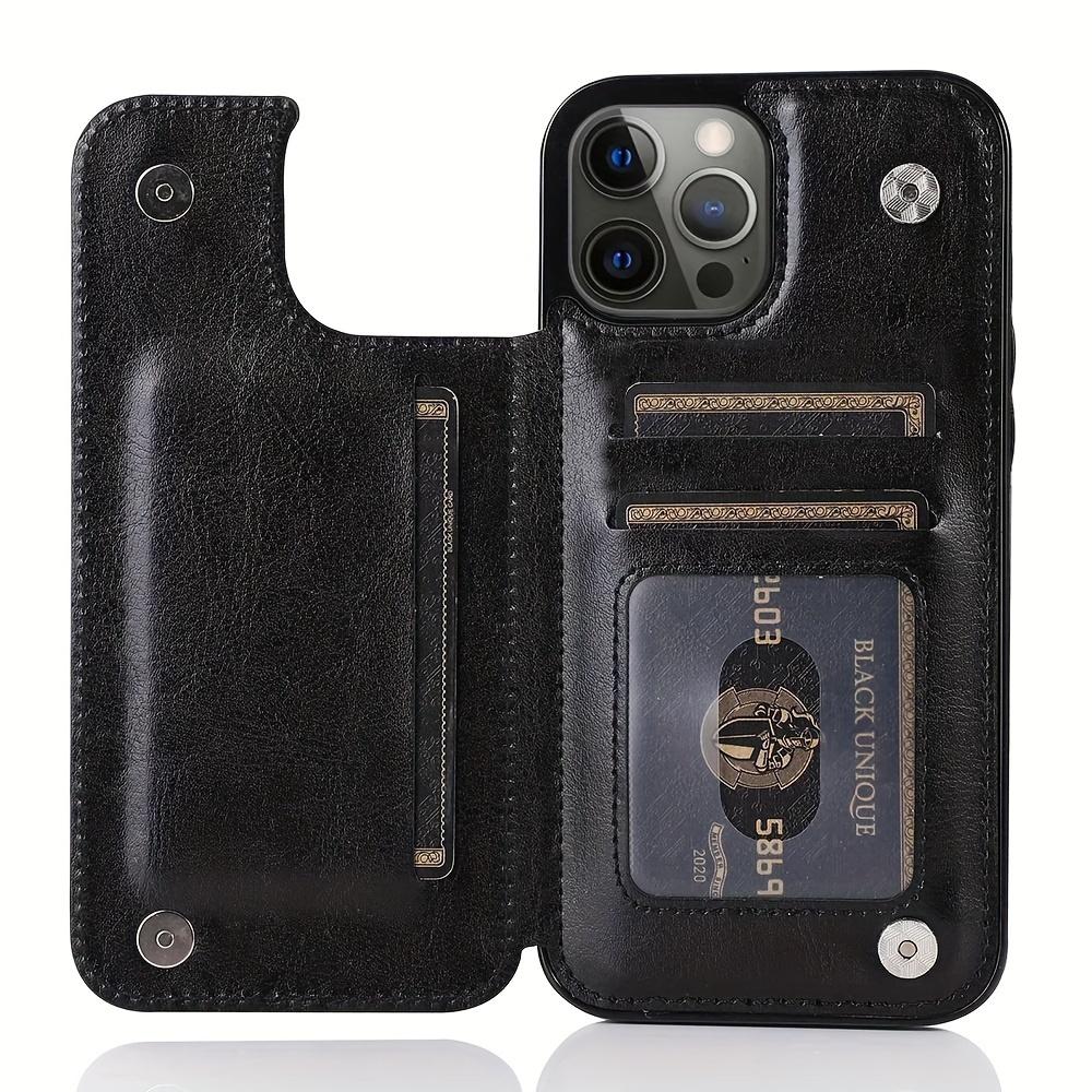 Leather Wallet Case For IPhone 14/13/12/11/Pro Max/Mini/XR/X/XS Max/8/7/6S/6 Plus/SE2/SE3/2022/2020 - Card Holder & Flip Back Cover