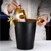 Deer Antler Stainless Steel Ice Bucket