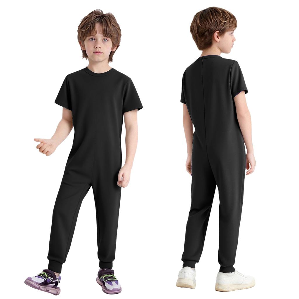 Tuta Adattiva Pensata per Bambini Tuta Intera Facile da Indossare Zip Posteriore Abbigliamento Confortevole
