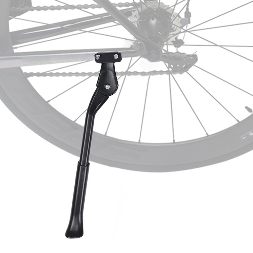 Adjustable Height Bike Kickstand Rear Side Mount Alloy Kickstand Bike Side Support Outdoor Cycling