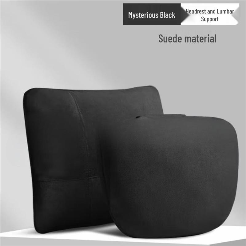 New Energy Sports Seat Headrest & Car Lumbar Support for Tesla, Mercedes-Benz, BYD, Lynk - Neck Protection