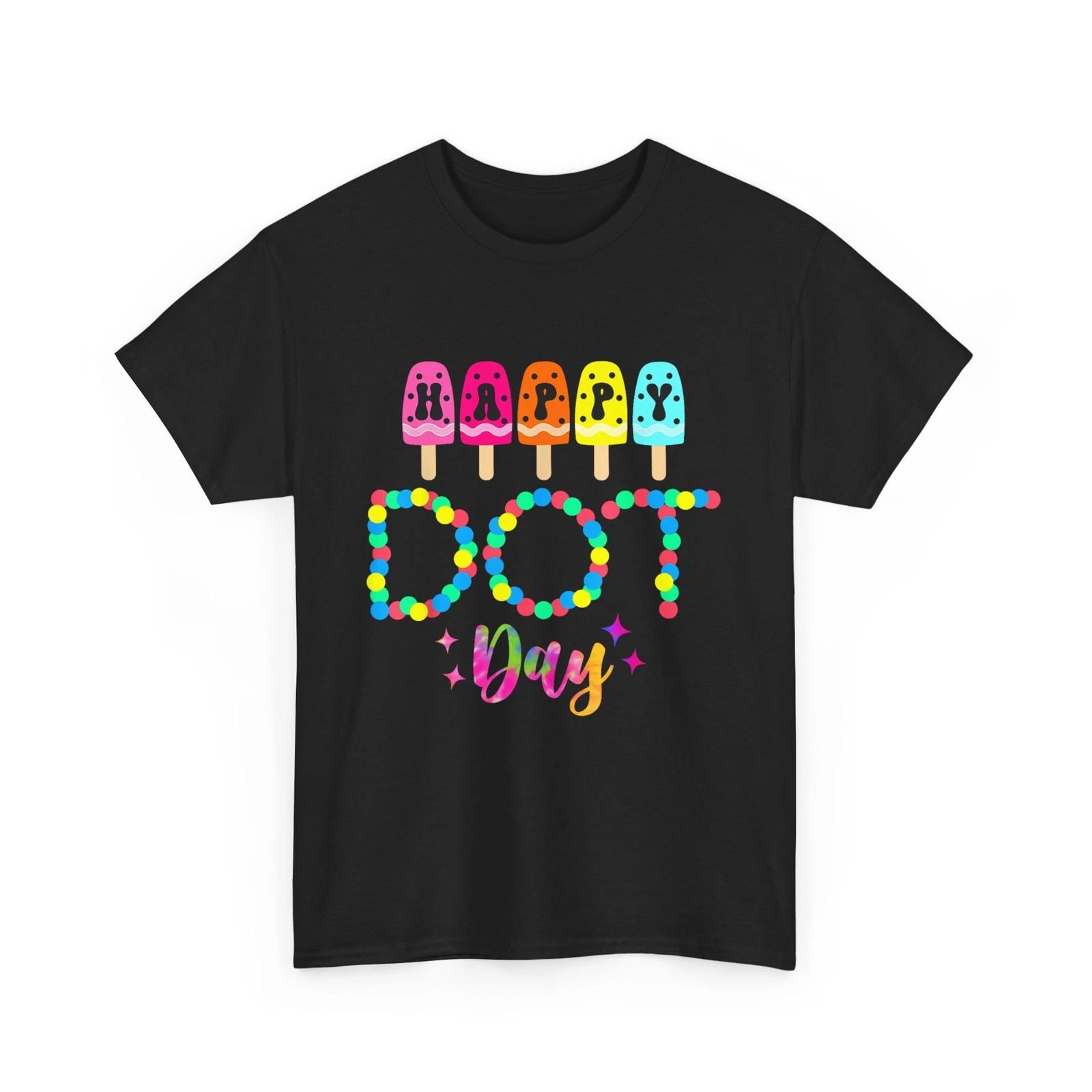 Dot Day 2024 Colorful Polka Dot Day Kids Boys Girls Dot Day T-Shirt S
