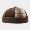 Street Style Reclaimed Cotton Retro Bill Hat With Adjustable Fit For Men Women
