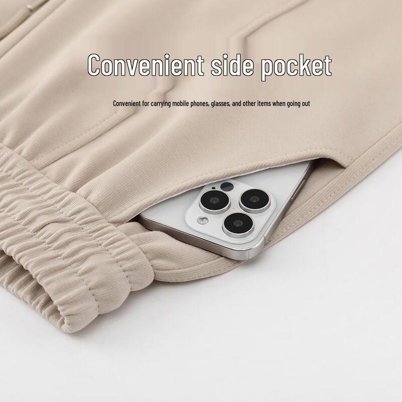 Women's Loose Fit Straight Leg Elastic Waist Pants