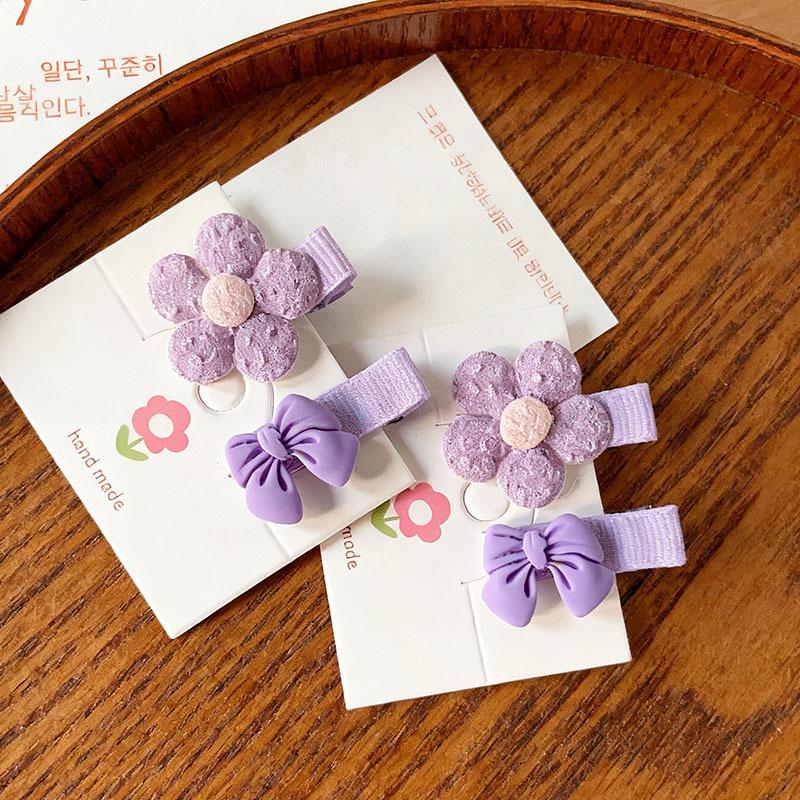Adorable Hair-Friendly Fabric Hair Clip for Baby Girls - Perfect for Thin Hair & Cute Bangs