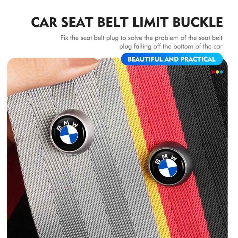 2025 Hot Car Seat Belt Spacing Limit Stop Buckle Clip Retainer Button For BMW G30 G20 M3 M5 E91 E92 E93 E36 E70 X3 X4 X5 X1 E39