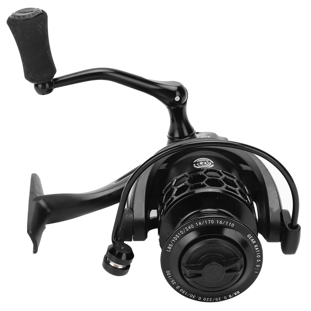 Spinnrolle 13+1 Lager 5.0:1 Übersetzungsverhältnis Links Rechts Austauschbare Angelrolle(3000 )
