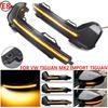 2 Pieces Dynamic LED Turn Signal Blinker Mirror Flasher Light For VW Volkswagen Tiguan MK2 Touareg MK3 2017 2018