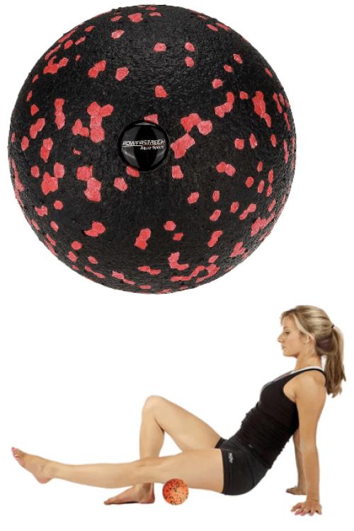 Aqua-Sport Powerstrech Epp Ball 8Cm Roller Black-Red As06140