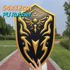Superhero black shield triangular claw shield 1:1 film and television comic exhibition Halloween props children's toys weapons