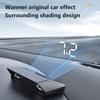Dual Screen Car Speedometer Digital Hud Odb Driving Speedometer Windshield Projector Voltage Head Up Display For Truck Vehicles