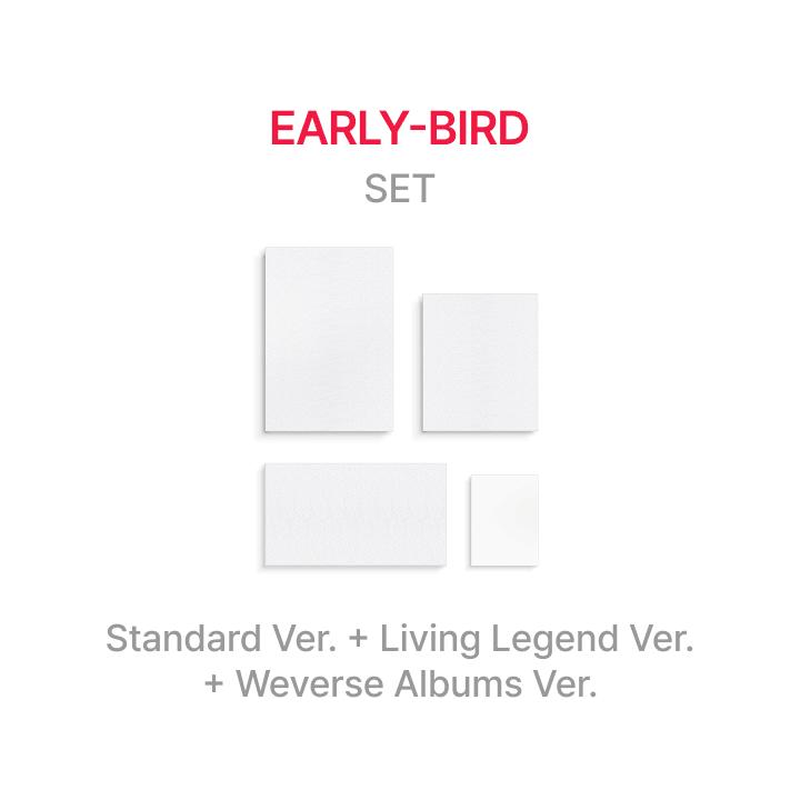 (Pre-order)[SET/WEVERSE Early Bird] BTS - ARIRANG (Standard ver. SET + Living Legend ver. + Weverse Albums ver.)