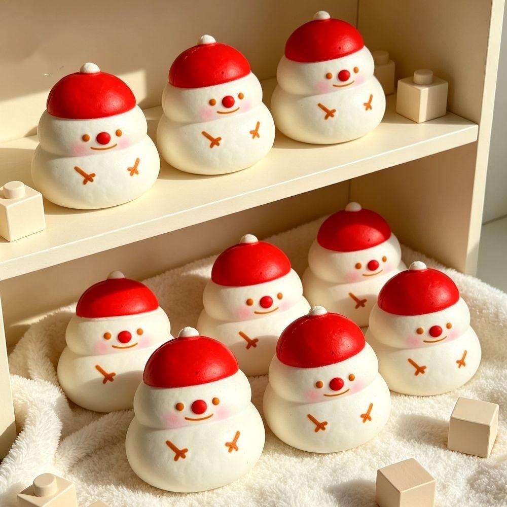Slow Rising Christmas Snowman Squishy Soft Christmas Squishy Toy Party Favor