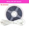5V USB LED Strip Light with Dimmer Switch 2835 60LEDs Waterproof Flexible LED Tape with ON OFF Switch for Under Cabinet Light