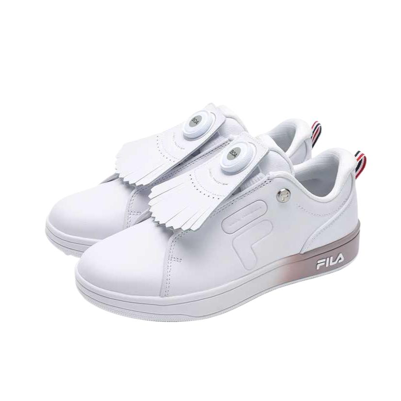 FILA GF 1911 Trainer Comfortable Fashion Durable Low Top Golf Shoes Women sneaker White A12W511711F-WT