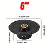 6.5 Inch Car Coaxial Speaker Door Stereo Full Range Sound Automobile Music Speakers for Vehicle Sound System Modification